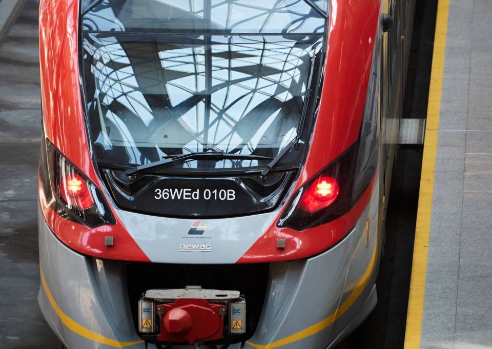 Łódzka Kolej Aglomeracyjna na święta